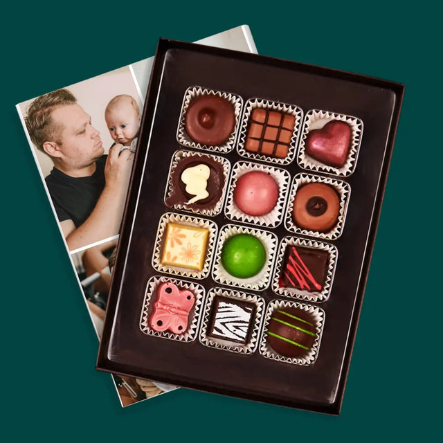 Fotokoláž: Pro Našeho Tátu - Pralinky