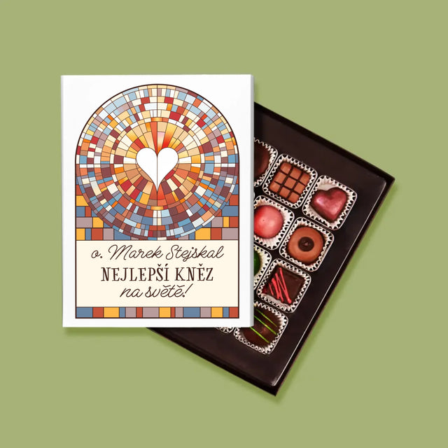 Jméno A Nápis: Nejlepší Kněz Na Světě - Pralinky