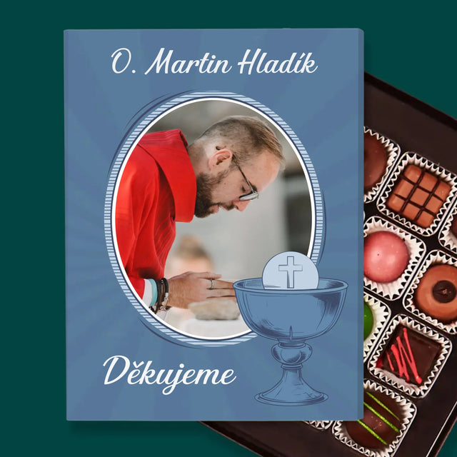 Jméno A Nápis: Kněz Děkujeme - Pralinky