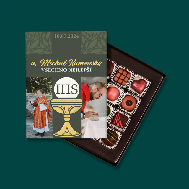 Fotokoláž: Všechno Nejlepší Kříž - Pralinky