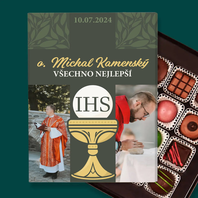 Fotokoláž: Všechno Nejlepší Kříž - Pralinky