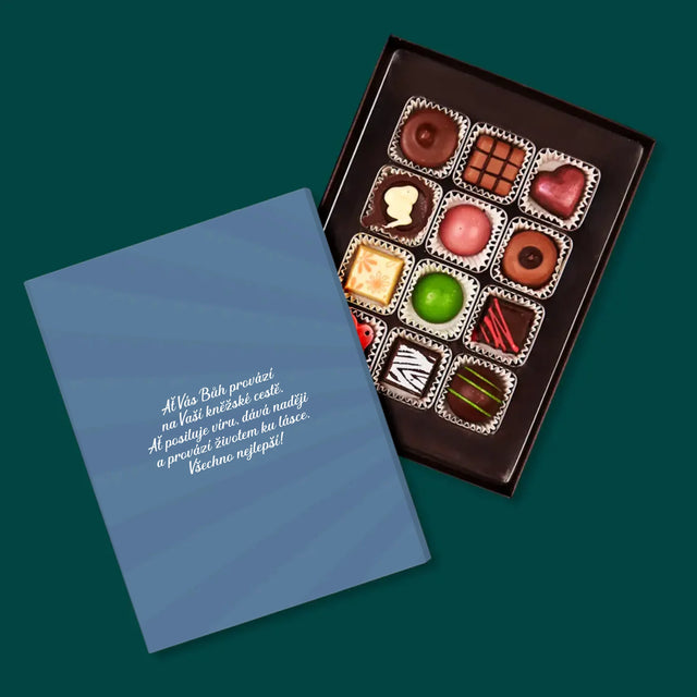 Jméno A Nápis: Kněz Děkujeme - Pralinky