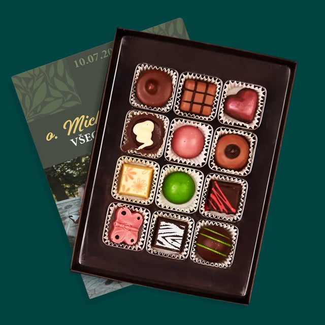 Fotokoláž: Všechno Nejlepší Kříž - Pralinky