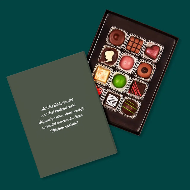 Fotokoláž: Všechno Nejlepší Kříž - Pralinky