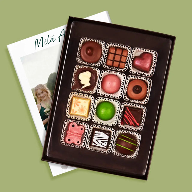 Fotka A Textem: Byla Jsi Ta Nejlepší Svědkyně - Pralinky