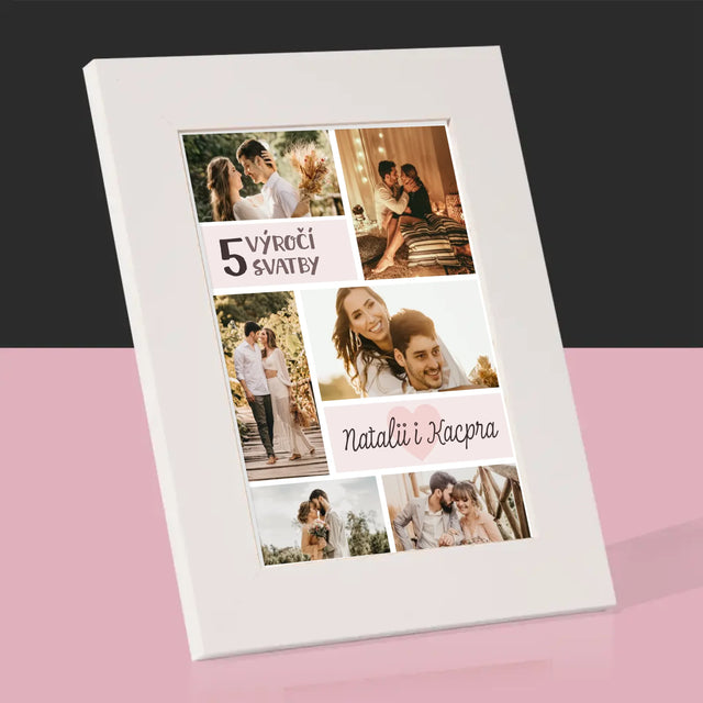 Fotokoláž: 5. Výročí - Fotorámeček