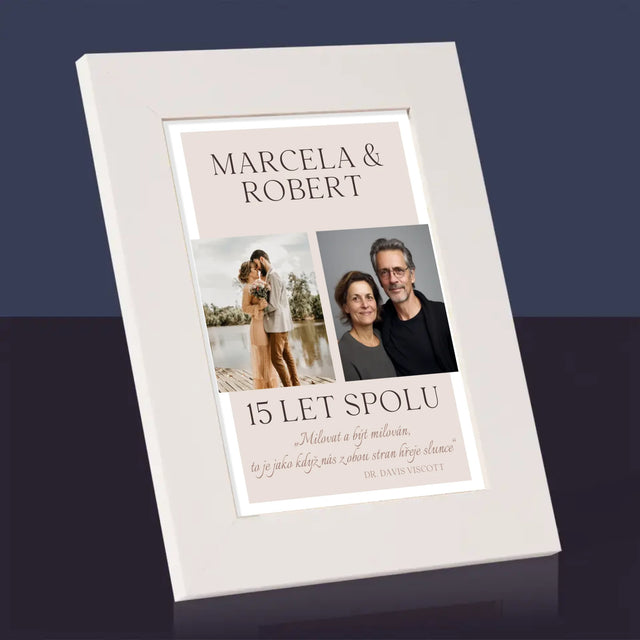 Fotokoláž: Milovat A Být Milován - Fotorámeček