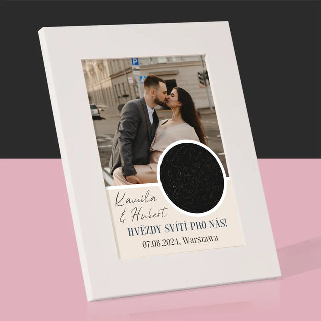 Hvězdná Mapa: Hvězdy Svítí Pro Nás - Fotorámeček