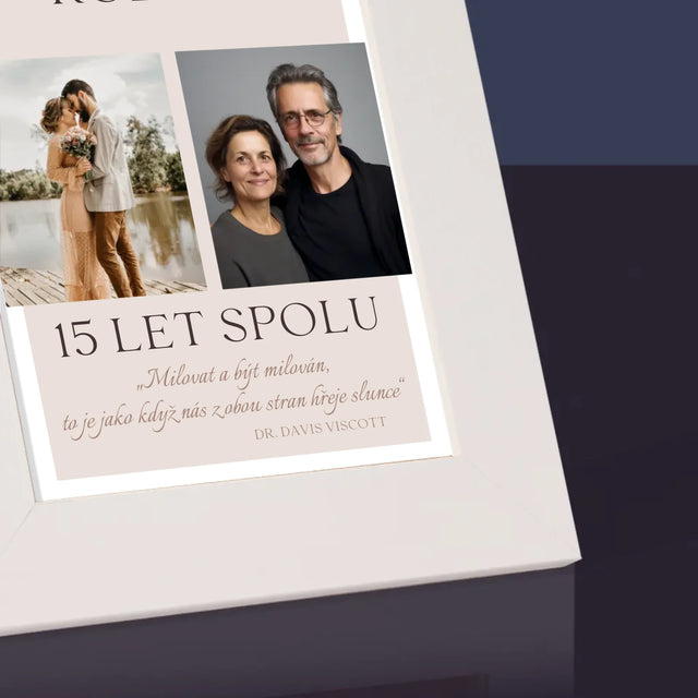 Fotokoláž: Milovat A Být Milován - Fotorámeček