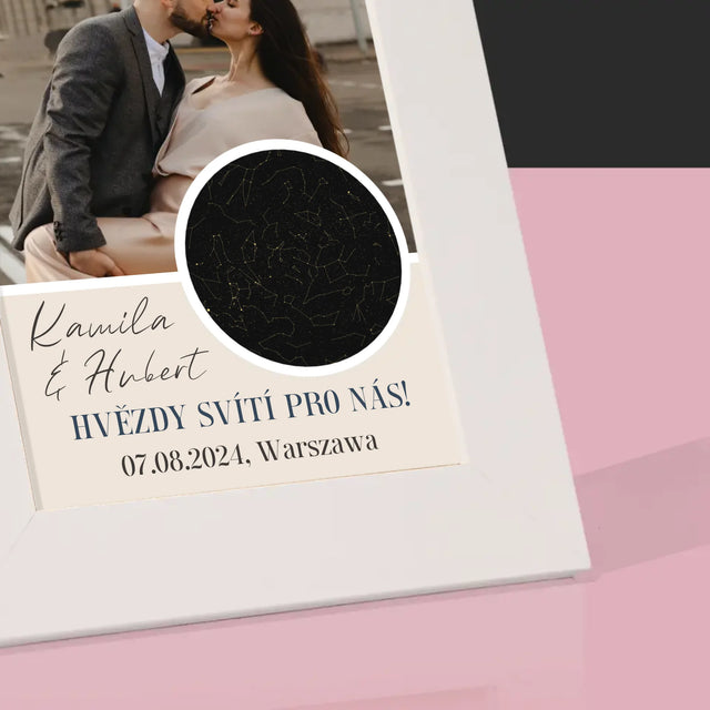 Hvězdná Mapa: Hvězdy Svítí Pro Nás - Fotorámeček