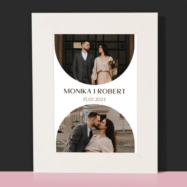 Fotokoláž: V Den Svatby - Fotorámeček