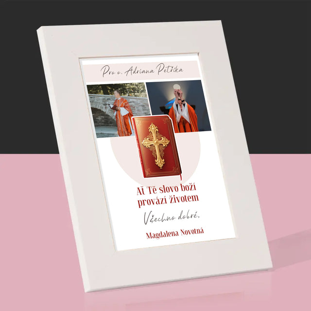 Fotokoláž: Slovo Boží - Fotorámeček