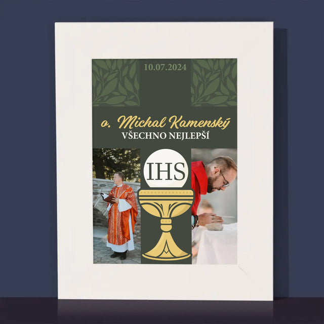 Fotokoláž: Všechno Nejlepší Kříž - Fotorámeček