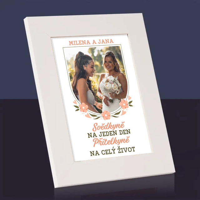 Fotka A Textem: Svědkyně Na Jeden Den - Fotorámeček