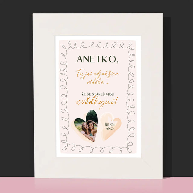 Fotka A Textem: Ty Jsi Odjakživa Věděla - Fotorámeček