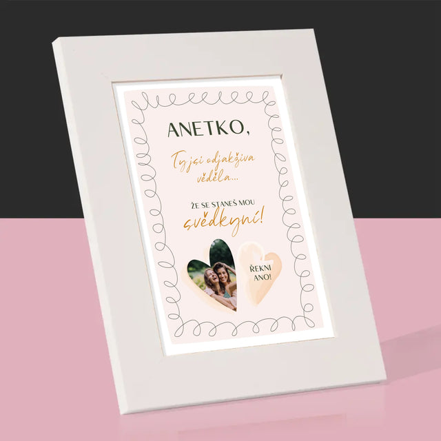 Fotka A Textem: Ty Jsi Odjakživa Věděla - Fotorámeček