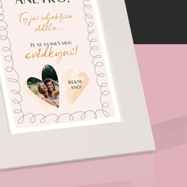 Fotka A Textem: Ty Jsi Odjakživa Věděla - Fotorámeček