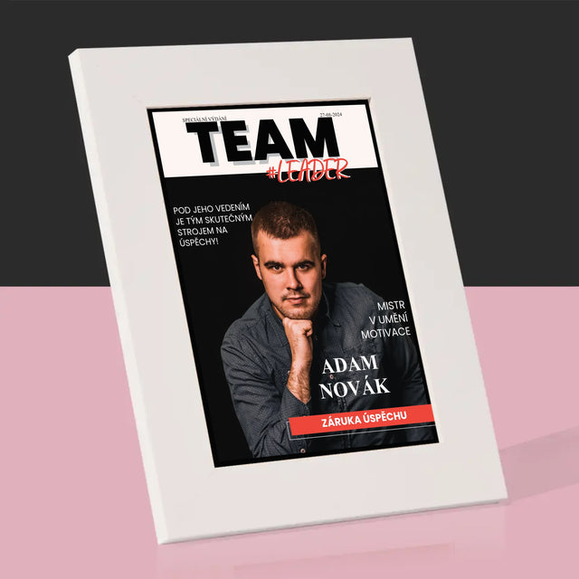 Obálka časopisu: Vedoucí týmu - Fotorámeček | CZ