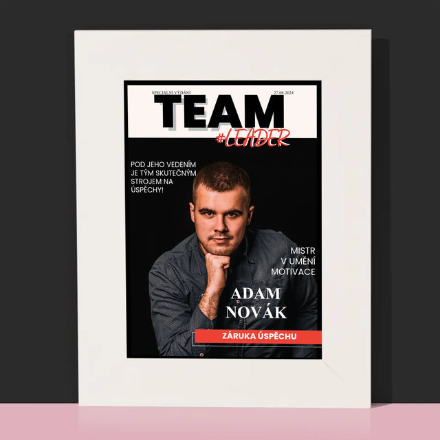 Obálka časopisu: Vedoucí týmu - Fotorámeček | CZ