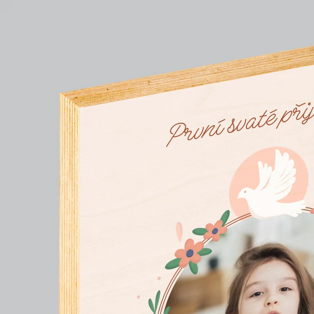 Fotka A Textem: Dobro V Srdci Přijímání - Tisk Na Dřevo