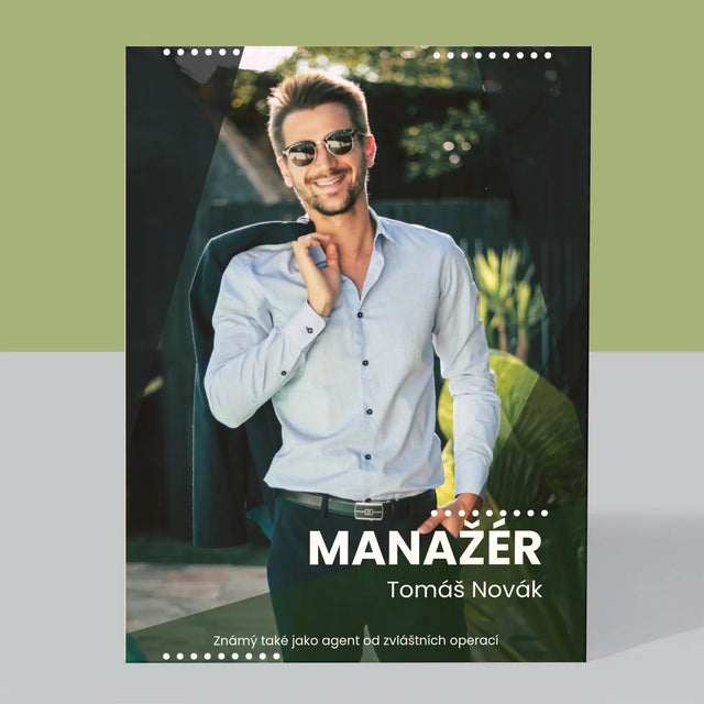 Foto a podpis: Manažer - Tisk na dřevo | CZ
