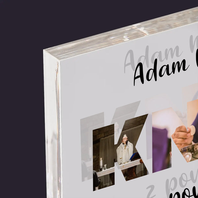 Slovo Z Fotek: Kněz Z Povolání - Akrylový Blok