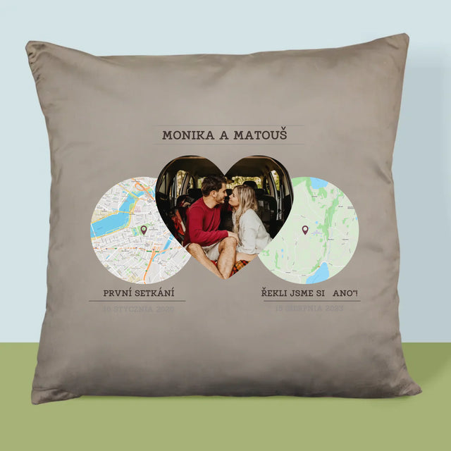 Mapa Města: Naše Místa - Polštář