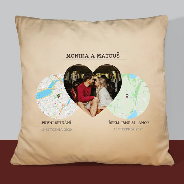 Mapa Města: Naše Místa - Polštář