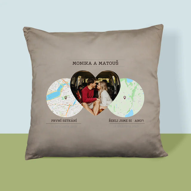 Mapa Města: Naše Místa - Polštář