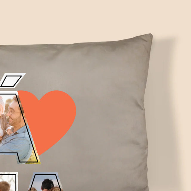 Fotokoláž: Táta Je Nejlepší - Polštář