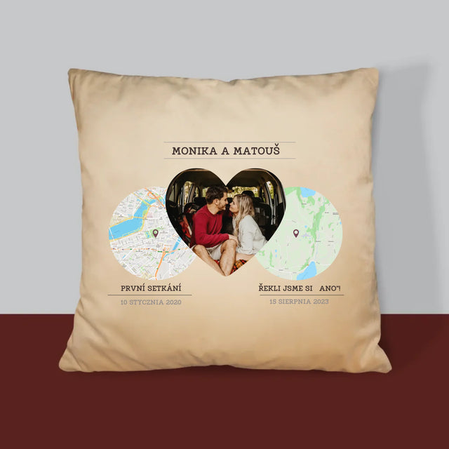 Mapa Města: Naše Místa - Polštář