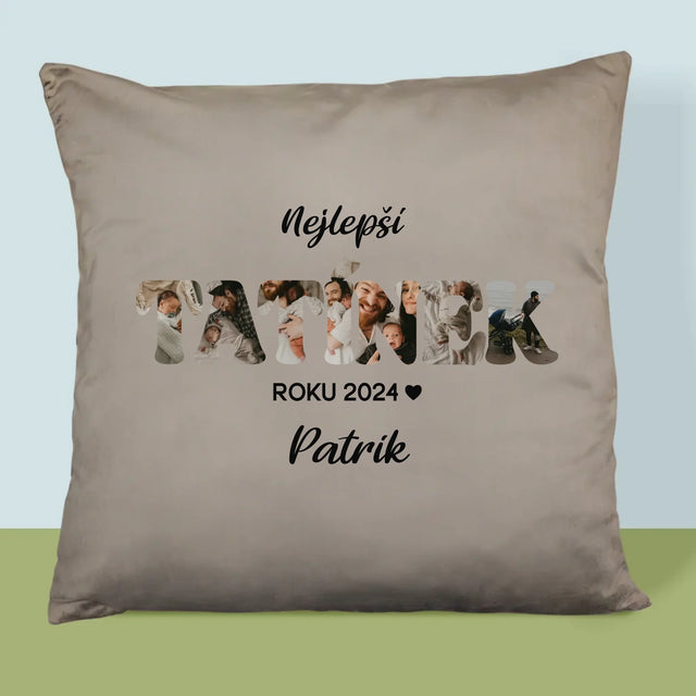 Slovo Z Fotek: Nejlepší Tatínek Roku - Polštář