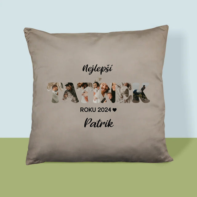 Slovo Z Fotek: Nejlepší Tatínek Roku - Polštář