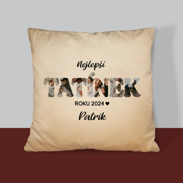Slovo Z Fotek: Nejlepší Tatínek Roku - Polštář