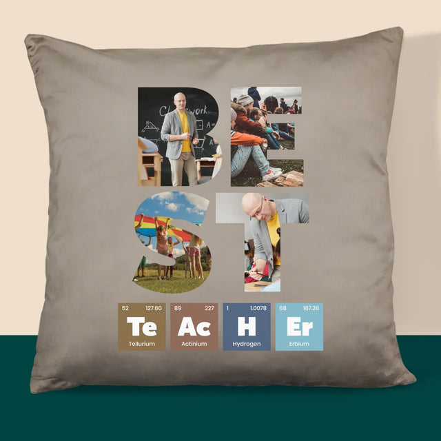 Slovo Z Fotek: Best Teacher Prvky - Polštář