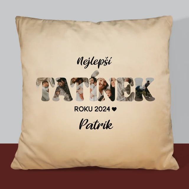 Slovo Z Fotek: Nejlepší Tatínek Roku - Polštář