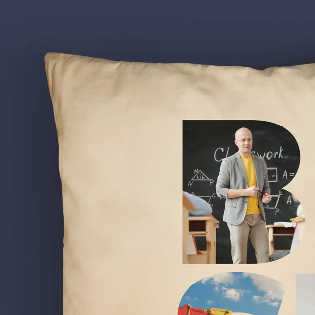 Slovo Z Fotek: Best Teacher Prvky - Polštář