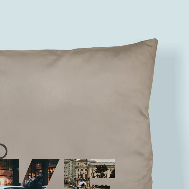 Slovo Z Fotek: Bike - Polštář