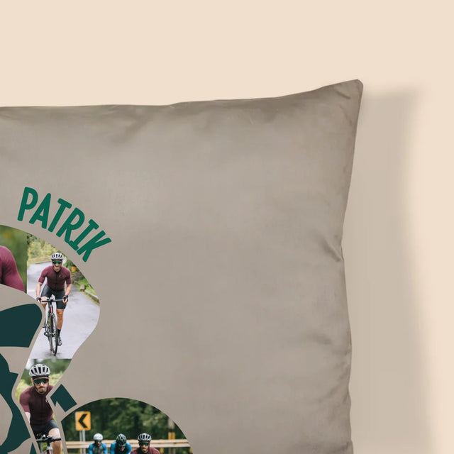 Tvar Z Fotek: Život Je Lepší Na Kole - Polštář