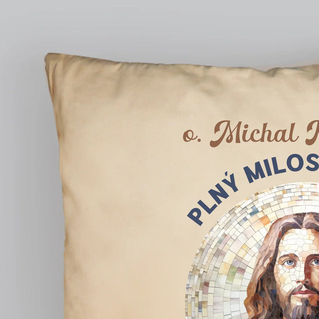 Jméno A Nápis: Důstojný Pán Plný Milosrdenství - Polštář