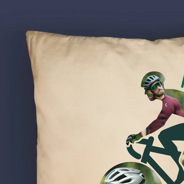 Tvar Z Fotek: Život Je Lepší Na Kole - Polštář