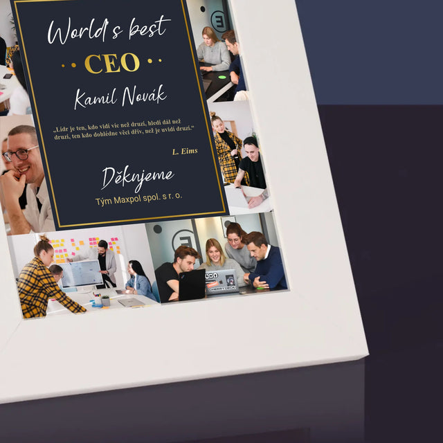 Fotokoláž: World’S Best Ceo - Fotorámeček