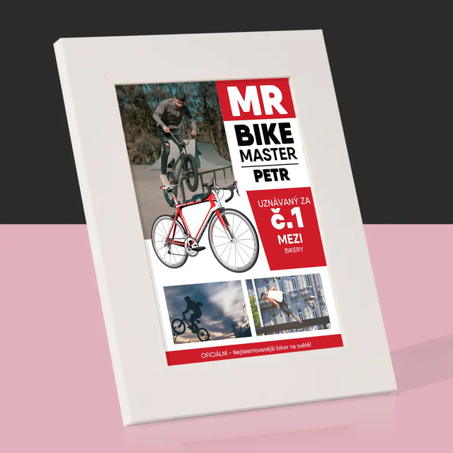 Obálka Časopisu: Mr Bike Master - Fotorámeček