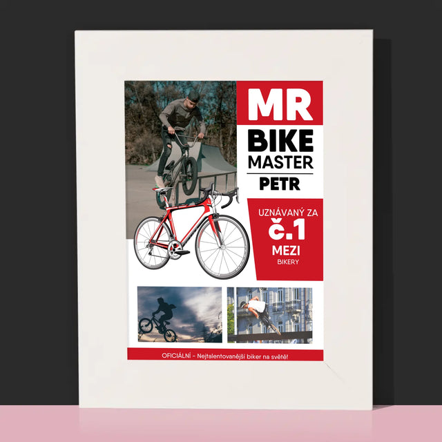 Obálka Časopisu: Mr Bike Master - Fotorámeček