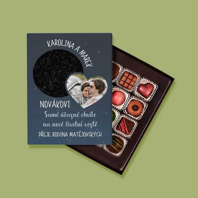 Hvězdná Mapa: Nová Životní Cesta Svatba - Pralinky