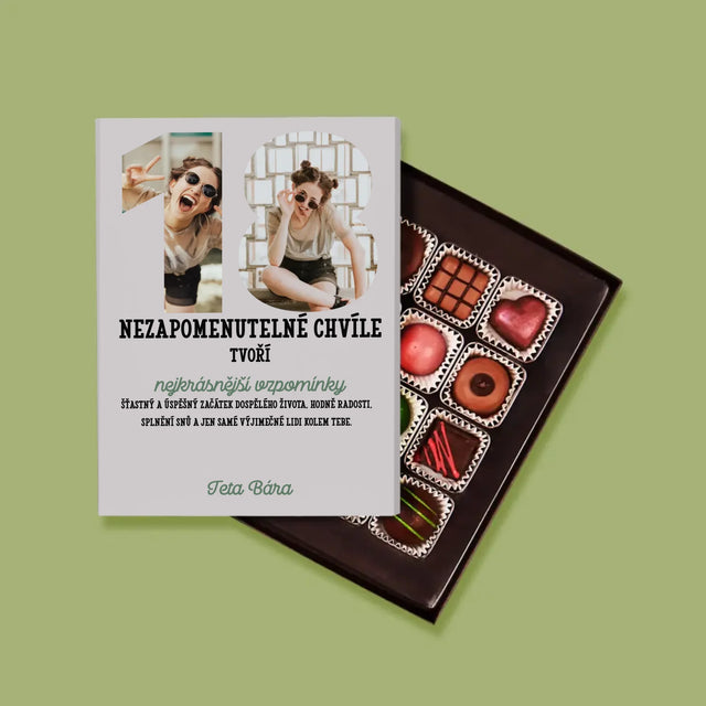 Slovo Z Fotek: 18. Narozeniny - Pralinky