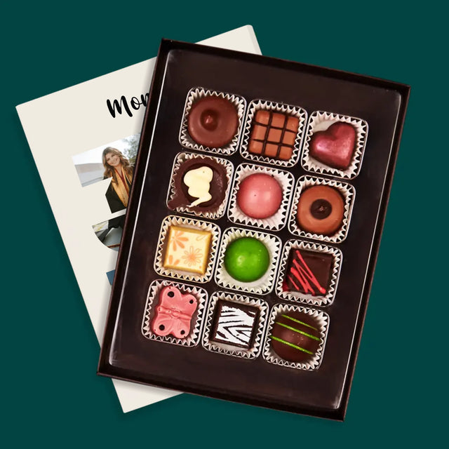 Slovo z fotografií: 18 let - personalizované pralinky | CZ