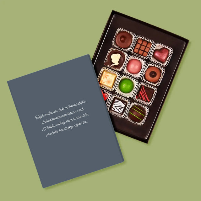 Fotka A Textem: První Den V Naší Historii - Pralinky