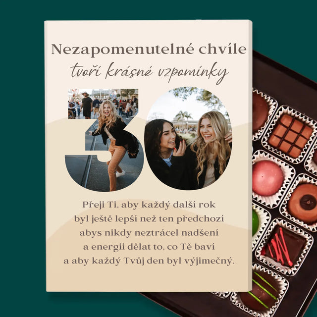 Slovo Z Fotek: 30. Narozeniny - Pralinky