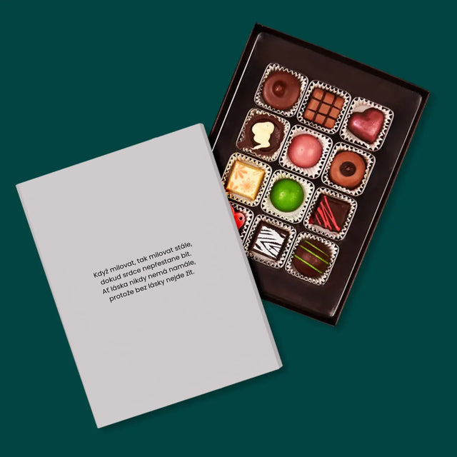 Fotokoláž: Ať Vaše Láska Trvá Věčně - Pralinky